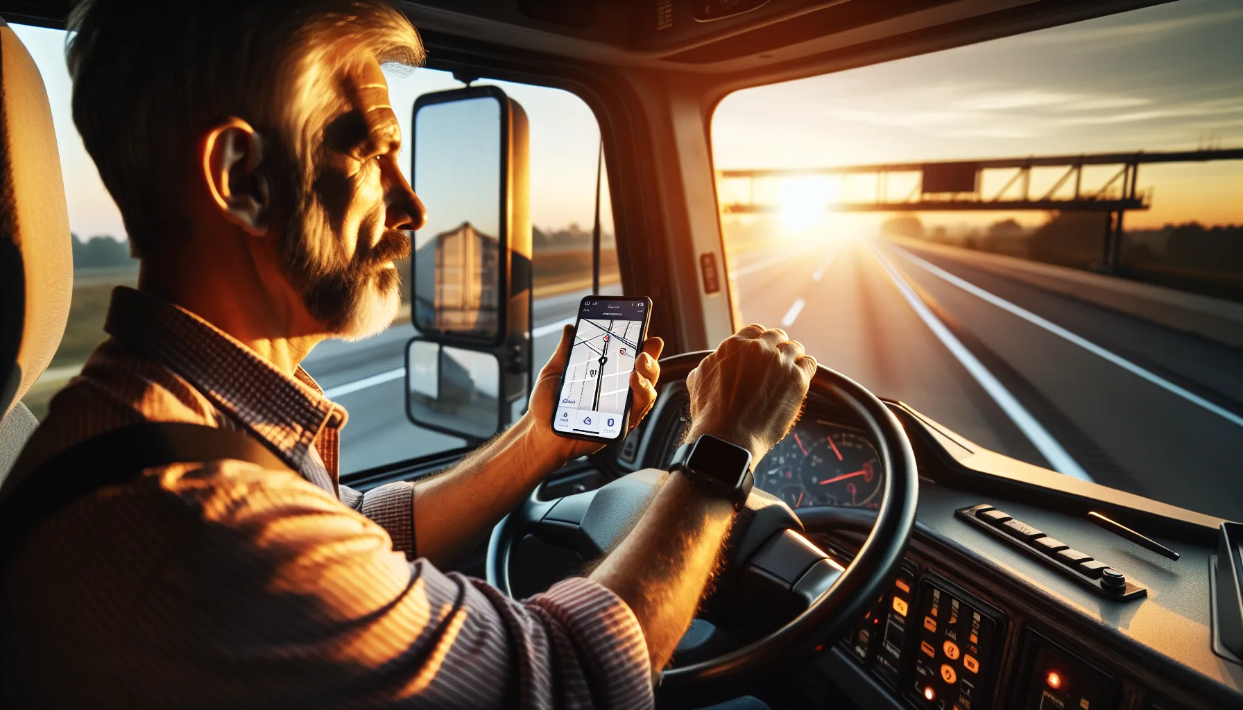 ESSE Driver App on iOS — ELD, DVIR, dispatch